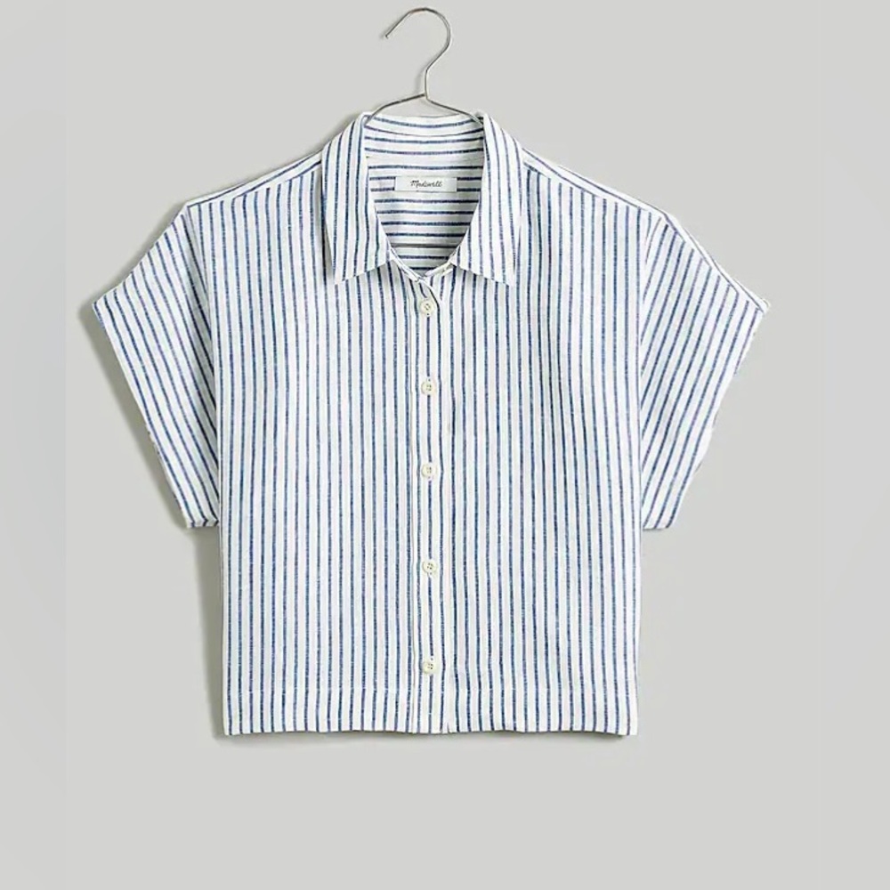 Madewell 100% Linen Dolman Shirt Size Xl